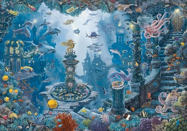 Foto 2 de 2 de Rompecabezas Ravensburger Exit Puzzle Kids 13394 In The Underwater Realm