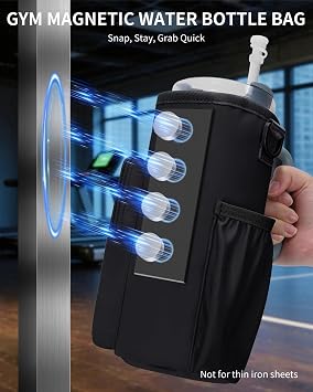 sportsnew 30/40oz Crossbody Water Bottle Holder Anti-Tip Tumbler Carrier