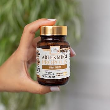 Bee'o Up Arı Ekmeği Propolis Emme Tablet, 60 Adet, Yetişkin