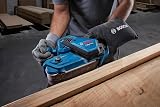 Bosch Professional Ponceuse à bande GBS 750 (moteur 850 W, y compris bande abrasive textile, sac à poussières) - 5