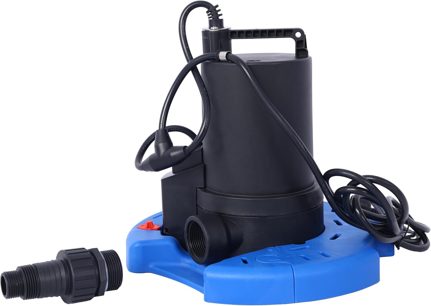 Generic Efficient Pool Cover Pump 120V 1850 GPH - Automatic On/Off, Wayne 3/4 HP Submersible Sump Pump for Pool Cover Water Removal, DJSB-158