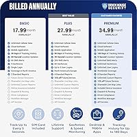 Vista 7 de Brickhouse GPS Tracker for Vehicles - Livewire Volt 4G LTE Wired Car Tracker with GPS Tracking & Mapping - Enhance Security with Real-Time 24/7