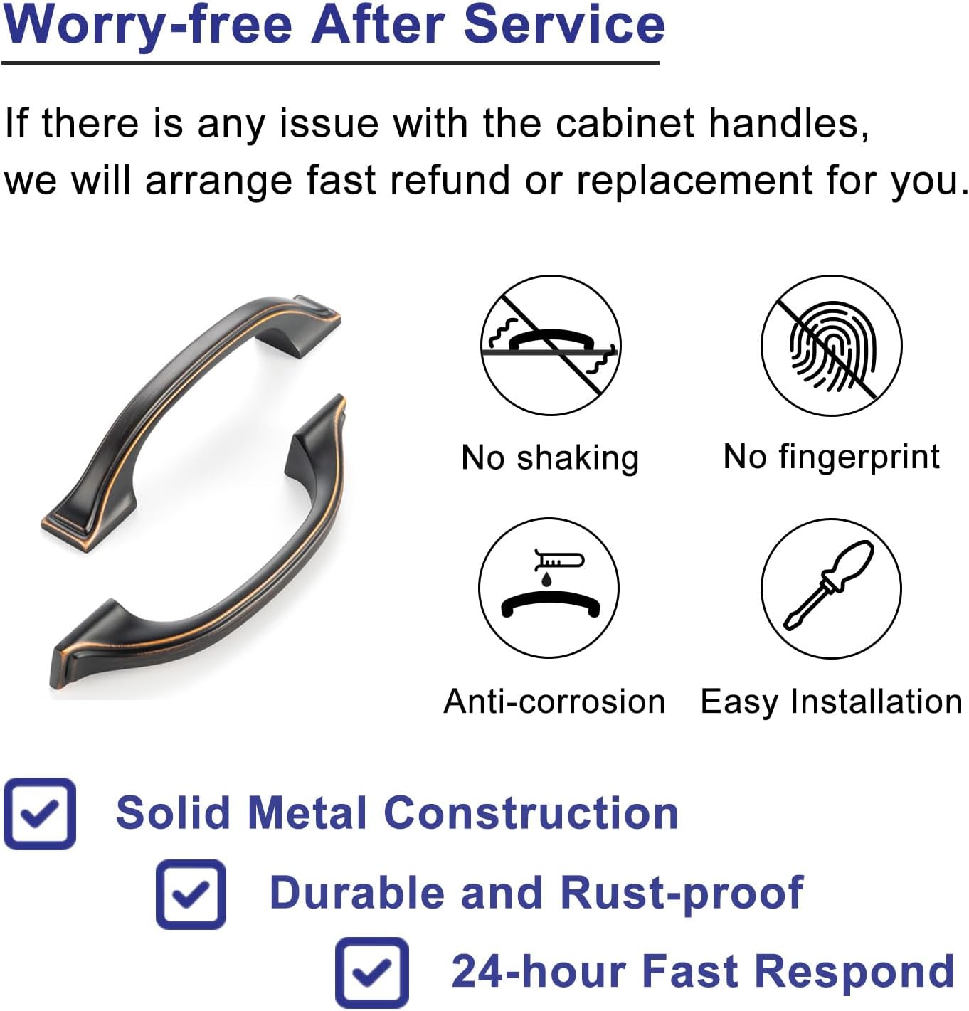 20 Pack 3 Inch Oil Rubbed Bronze Cabinet Pulls Brushed Bronze Cabinet Handles Bronze Kitchen Hardware for Cabinets Drawer Dresser ZP2409 Cupboard Bedroom Closet Bathroom Vanity