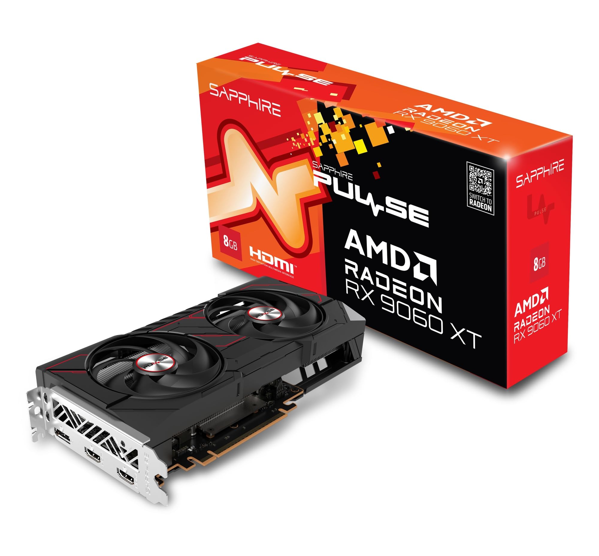 Amazon | SAPPHIRE PULSE Radeon RX 9060 XT GAMING OC 8GB
