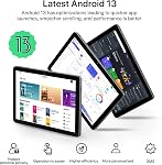 UMIDIGI G3 Tab Ultra 10.1 inch Gaming Tablet, MTK Helio G99 Tablet,16 (8+8) RAM 128GB ROM Expand 1TB Android Tablets, 6000mAh，4G Dual SIM Card,BT5.2, GPS,Face Unlock Tablets with 3.5mm Headphone Jack