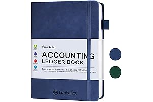 Ledger Blue : Bookkeeping Ledger Book for Personal &Small Business Essentials