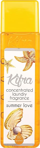KIFRA Summer Love Parfum concentré pour linge 200 ml, 80 lavages, longue durée - 1