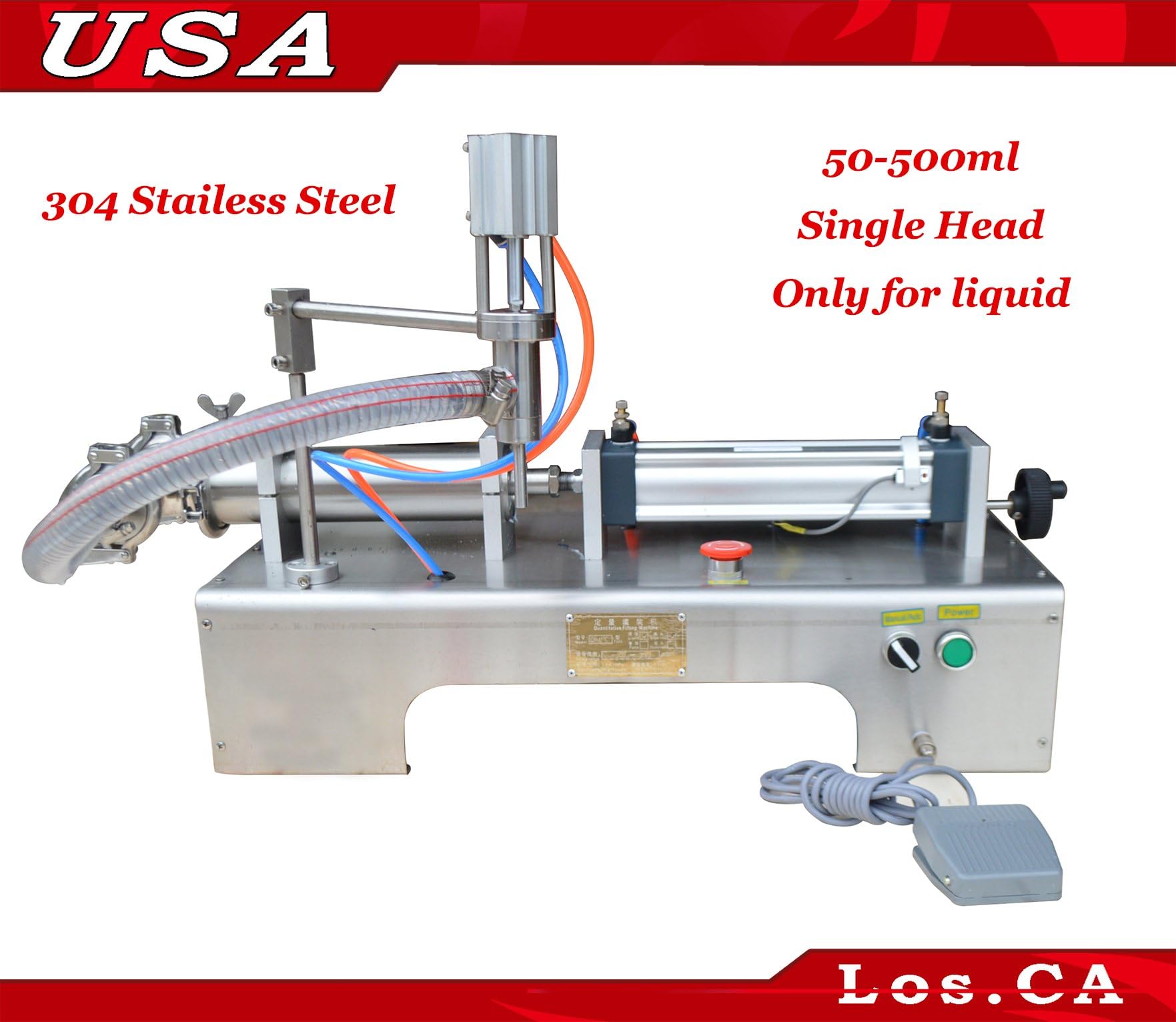 110V Liquid Filling Machine 500ml