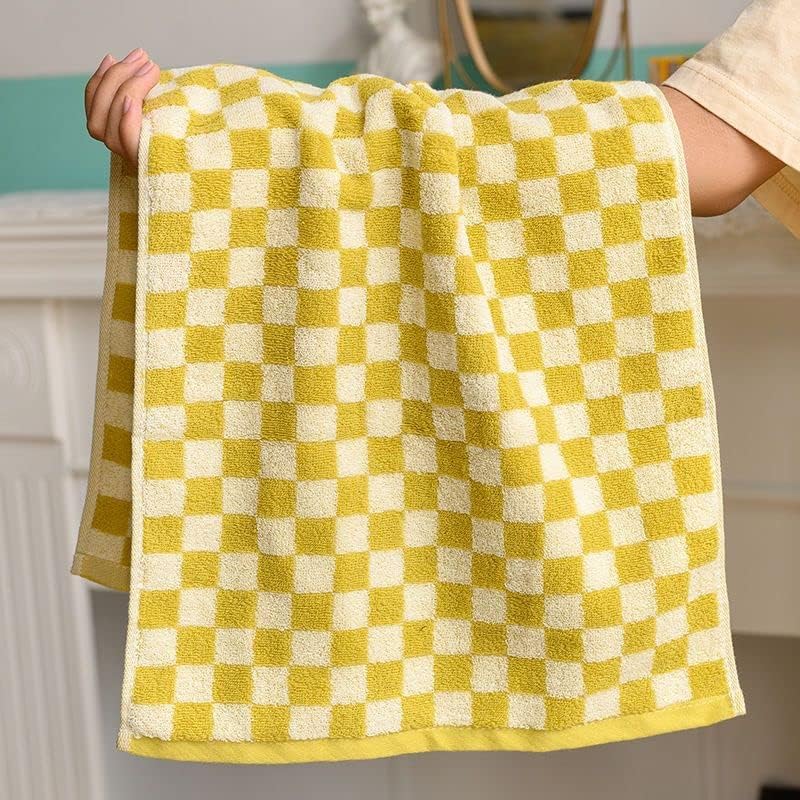 Miniatura 6 de VORPE Paquete de 3 toallas de mano de algodón a cuadros, 13 x 29 pulgadas, juego de toallas de baño suaves y absorbentes para baño, cocina,