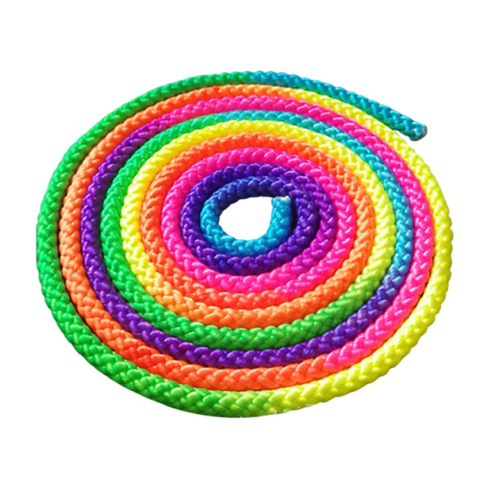 Rhythmic Gymnastics Rope Gymnastics Props Versatile Lightweight Professional Colorful-picture-12