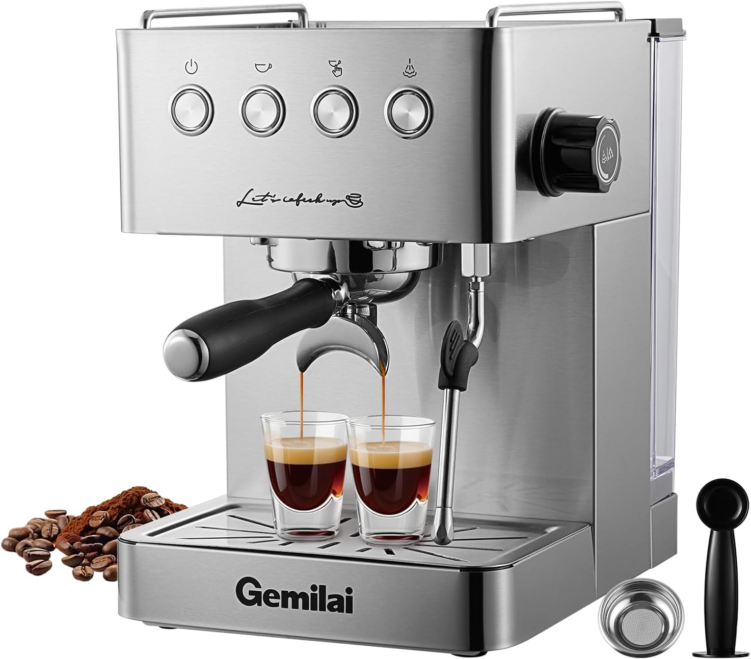 G3005E Espresso Machine & Milk Frother Bundle 02