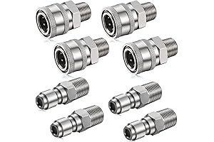 1/4 Inch NPT Pressure Washer Quick Connect Coupler