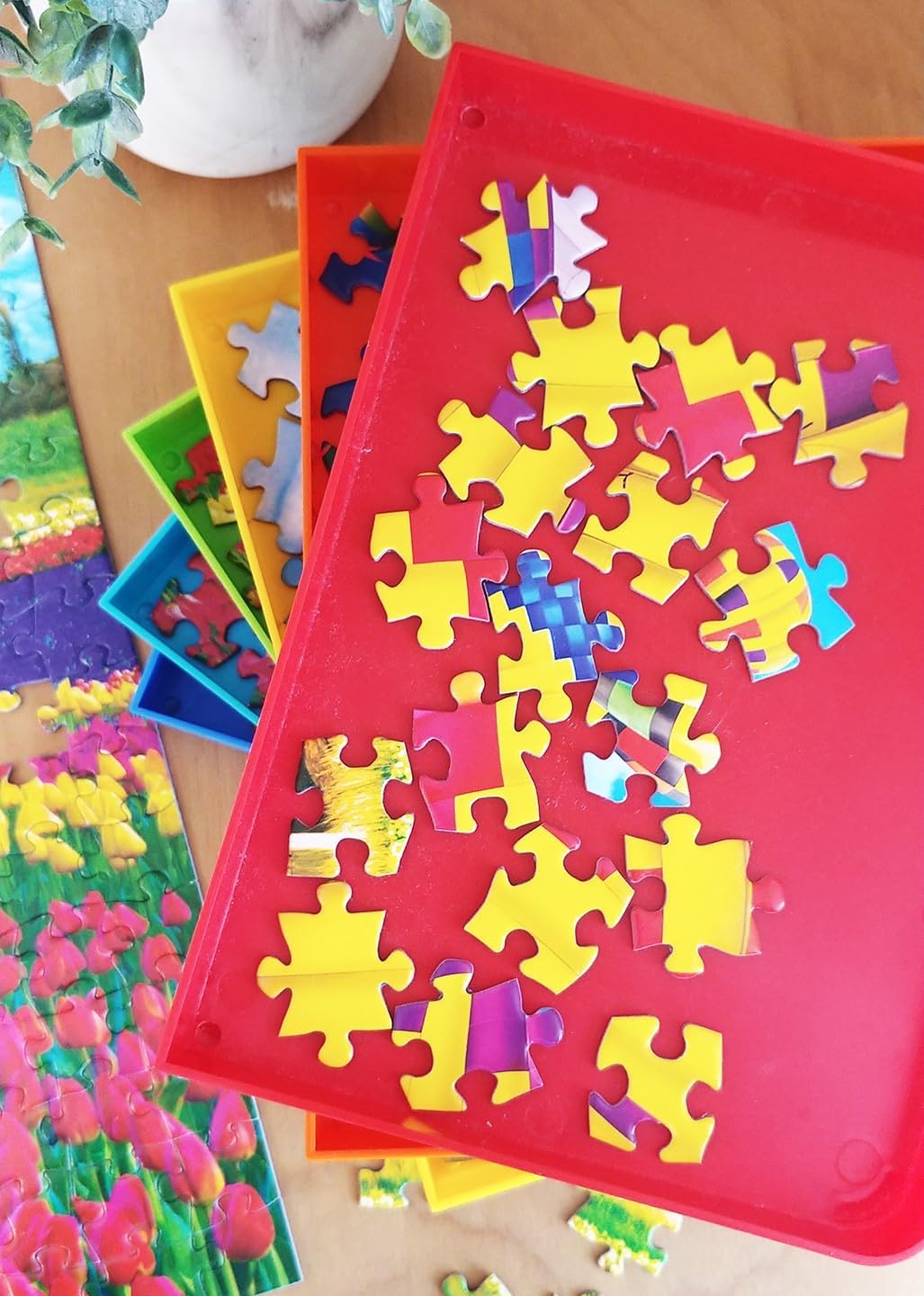 RoseArt - Sort N'Stack Puzzle Sorter for Adults