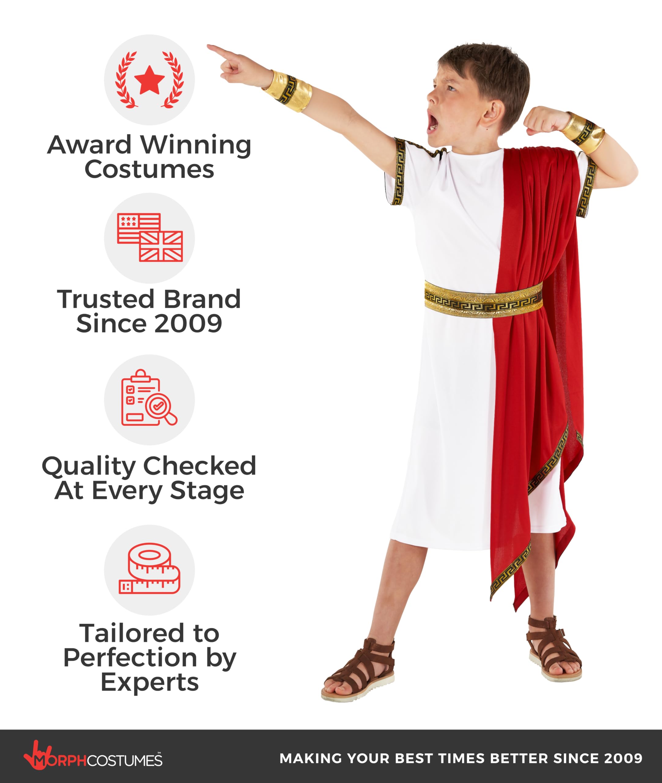 Morph Deguisement Romain Enfant, Déguisement Romain Enfant, Costume Grec Enfant, Costume Romain Enfant, Toge Romaine Garcon, Deguisement Halloween Garcon, Costume Enfant Carnaval S,M,L,XL