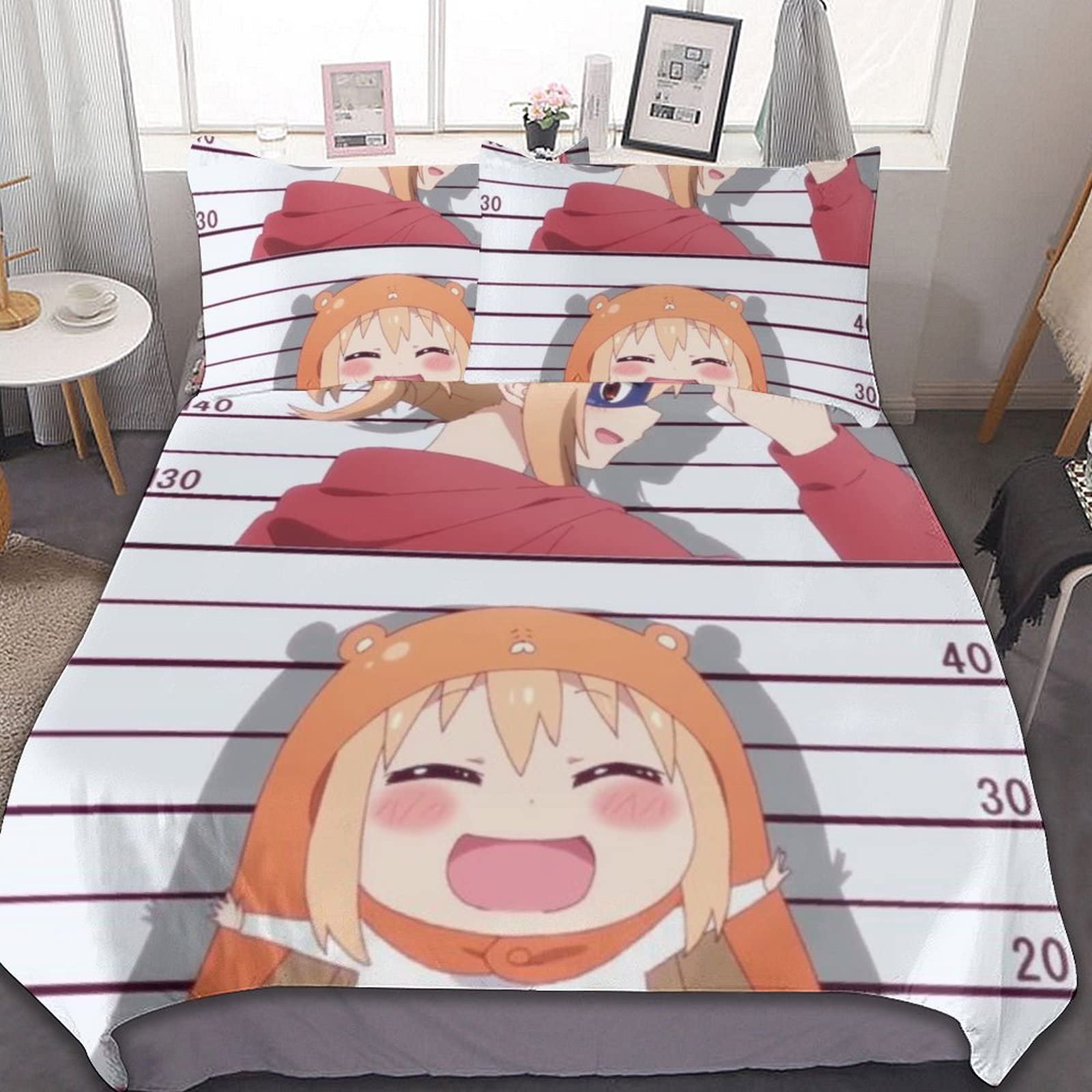 Amazon｜干物妹!うまるちゃん 布団カバー シングル 3点セット かわいい