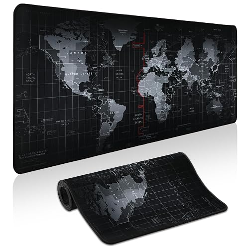 Yuhijoy World Map Desk Pad