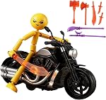 Generic Action Figure, Posable Action Figures Multi-Jointed Stickman Collectable Set Stick Man Figure for Collectors Gift Desk Decor an Teens Gift