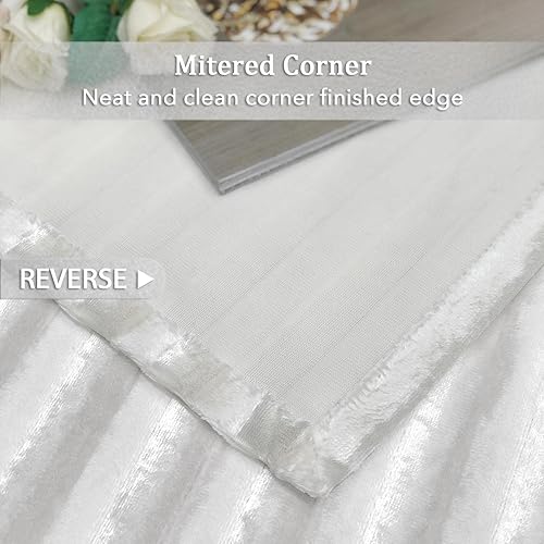 Miniatura 6 de always4u Cortinas de Terciopelo de Felpa Cortinas de Terciopelo de Lujo para Sala de Estar Dormitorio Modernas Brillantes Hermosas Tratamiento de