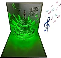 Vista 8 de Tarjetas de Cumpleaños 3D Desplegables Hechas a Mano con Sobres para Hermana/Mamá/Esposa/Niños/Niño/Niña/Amigo (Paquete de 3)