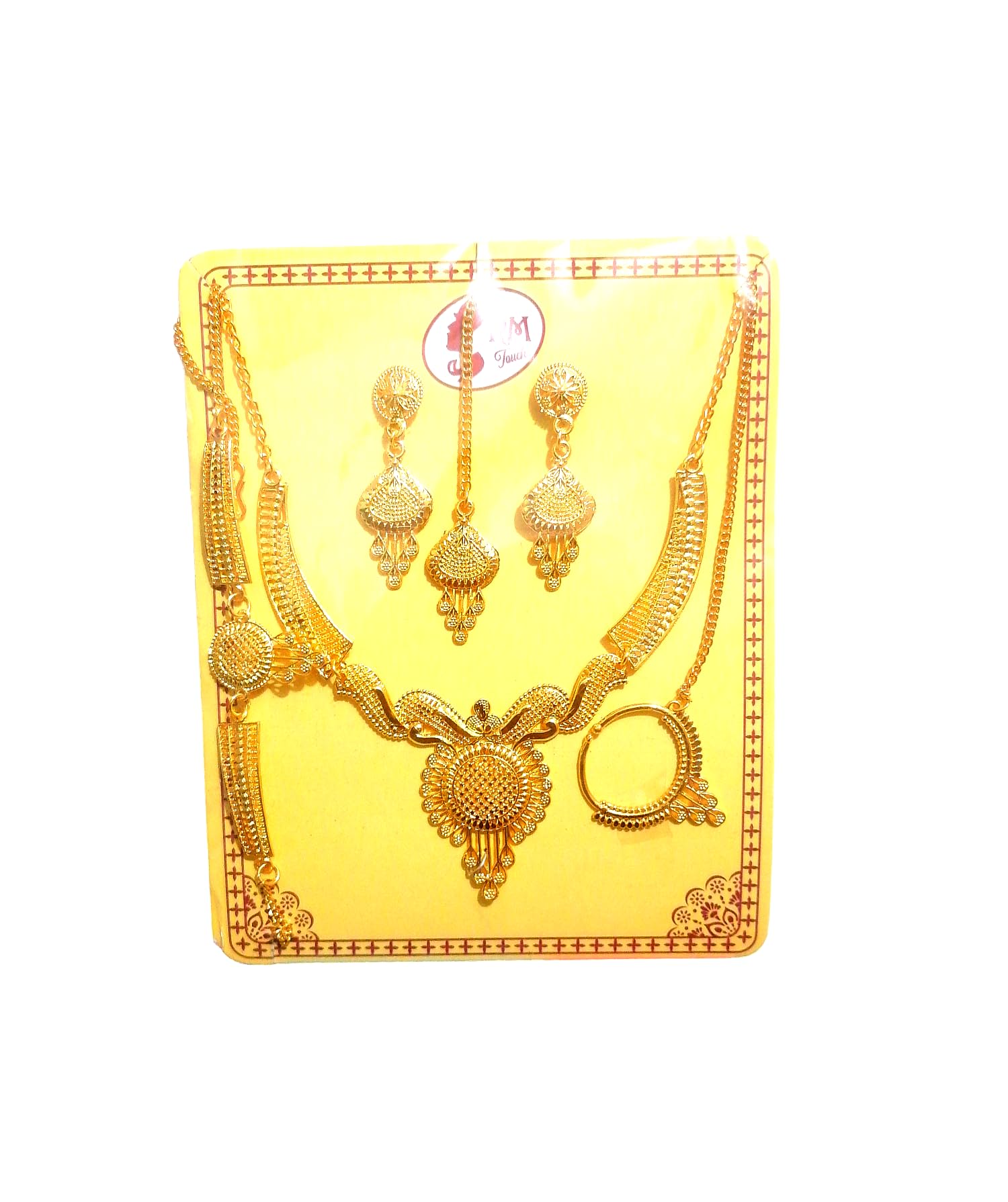 See full amazon price history chart for Ethnic Jewelry Set with Necklace, Earrings, Bracelet and Bangle, Gold Plated Ethnic Jewelry Set with Necklace, Earrings, Bracelet and Bangle, Gold Plated (B0D46RSG46) Amazon Price History, Amazon Price Tracker