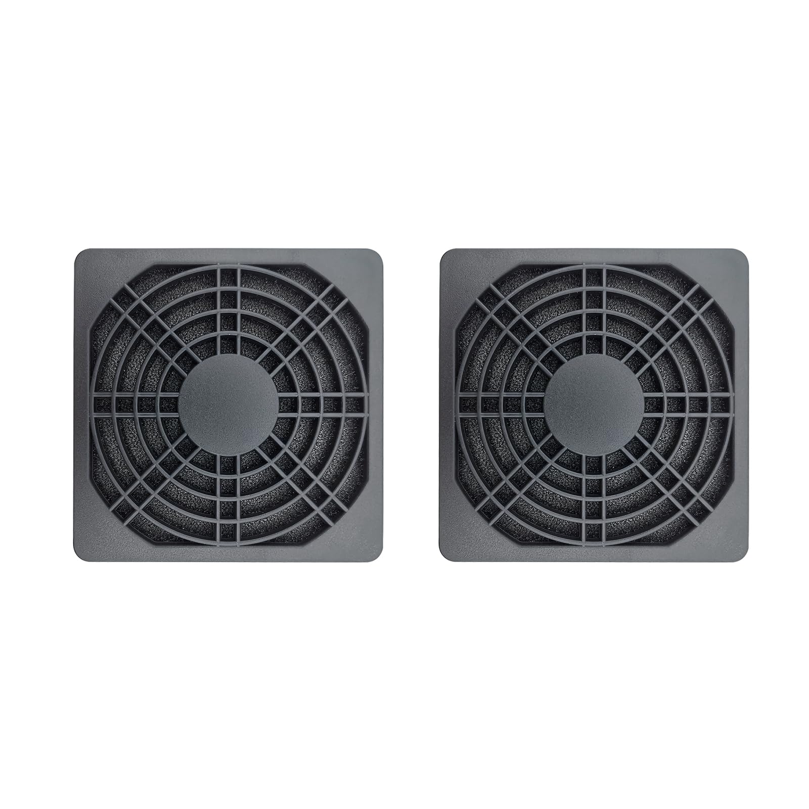 2 Filtri Antipolvere Per Ventole PC 40mm - Set 3 In 1 Con Griglie Di Protezione Nero - Foto 12
