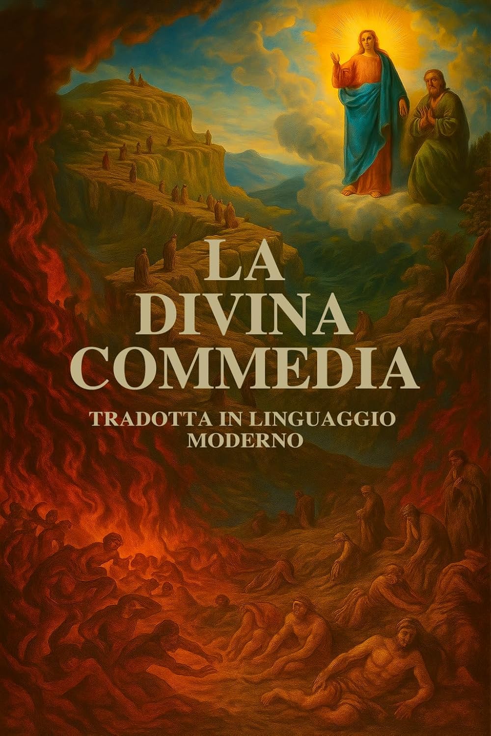 La Divina Commedia di Dante Alighieri: Versione Moderna – Inferno, Purgatorio e Paradiso (Italian Edition)      Kindle Edition