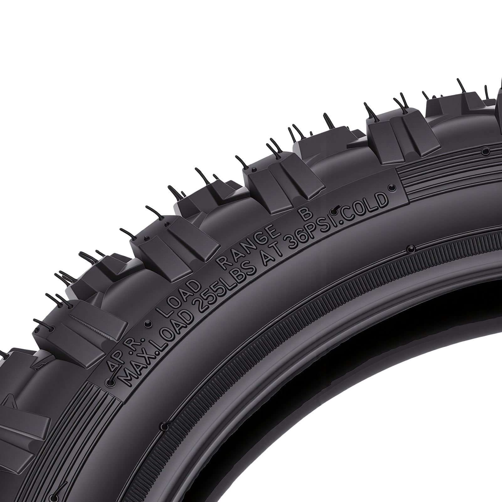 Dętka do Opony Motocyklowej 2.50-10, Zawór Prosty, do Crossów | Wysoka trwałość, kompatybilność z rowerami 14 cali, głęboki wzór bieżnika, zwiększa stabilność