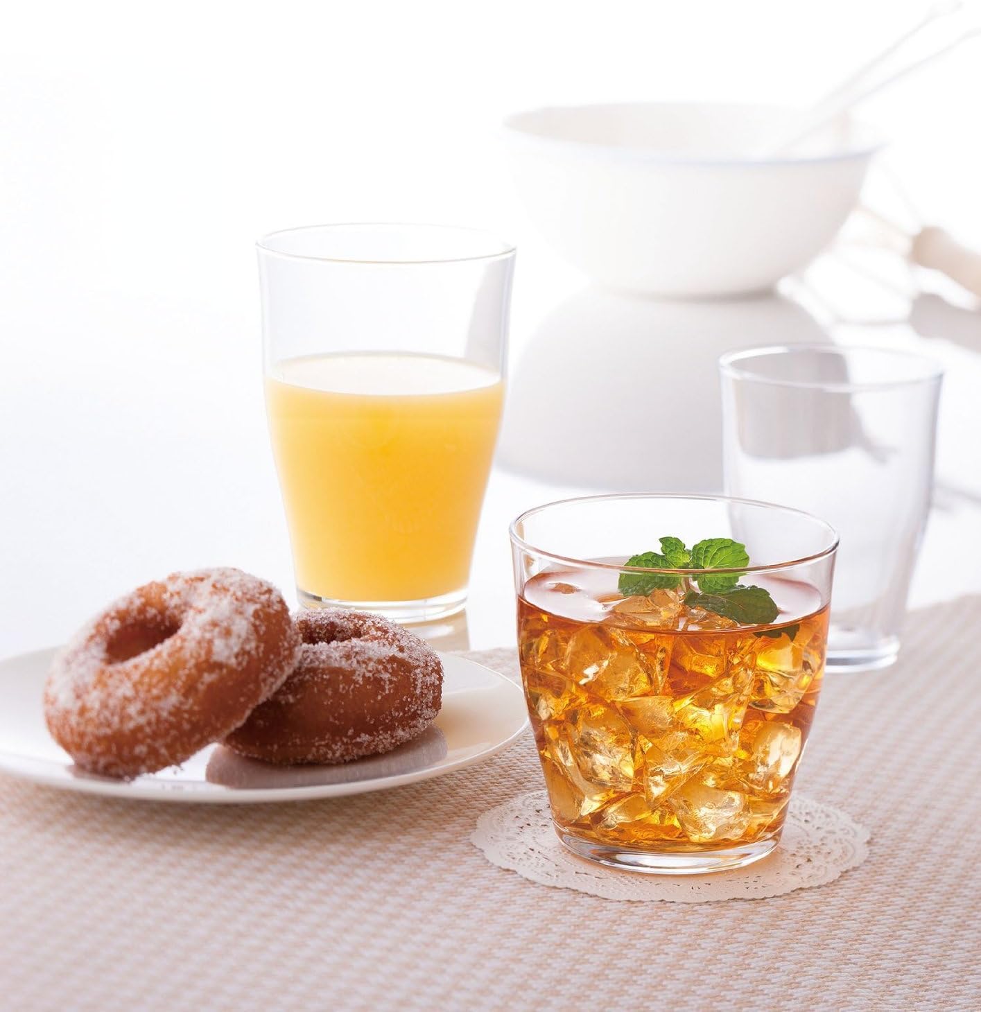 Toyo Sasaki Glass B-42104HS Tumbler Glass, 9.1 fl oz (270 ml), Set of 6, Made in Japan, Dishwasher Safe, Shatter-Resistant
