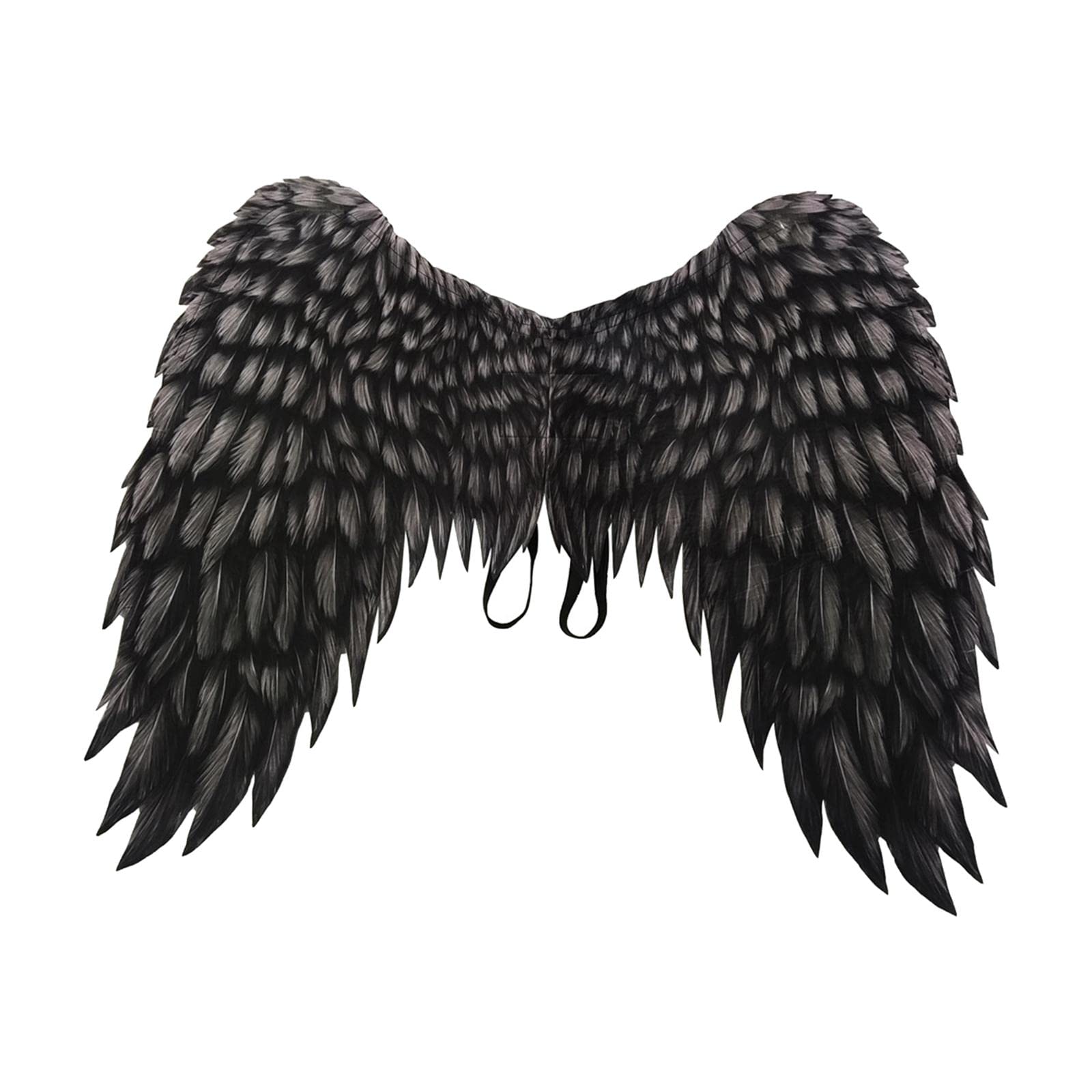 THE STYLE SUTRA Non Woven Fabric Angel Wings Mardi Gras Halloween Cosplay Costume Props Black | 1 Adult Angel Wings (B0CG951VPZ) Amazon Price History, Amazon Price Tracker