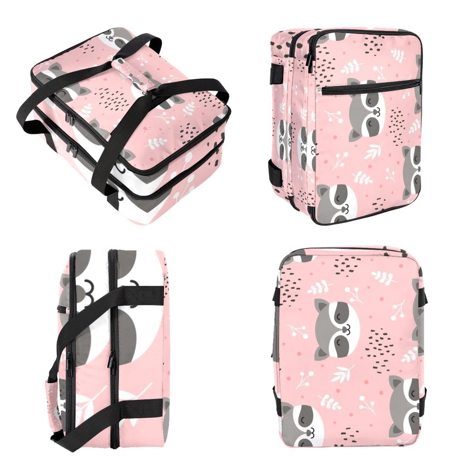 Grand sac à déjeuner isotherme pour homme et femme, double couche, étanche, étanche, réutilisable, sac fourre-tout pour le travail, l'école, le pique-nique, la plage, le camping, les voyages, motif