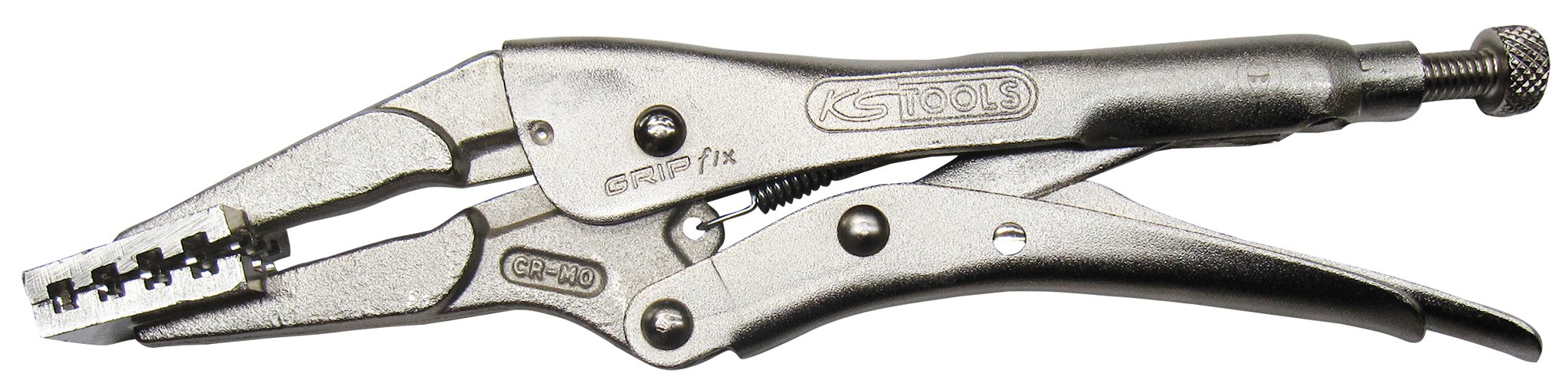 Pince étau à collier de 230 mm KS TOOLS 115.1127 à mâchoires spéciales