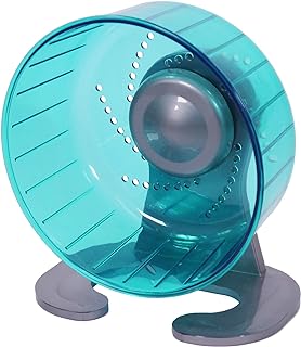 Rosewood Pico - Rueda para hámster con Soporte, Color Verde Azulado