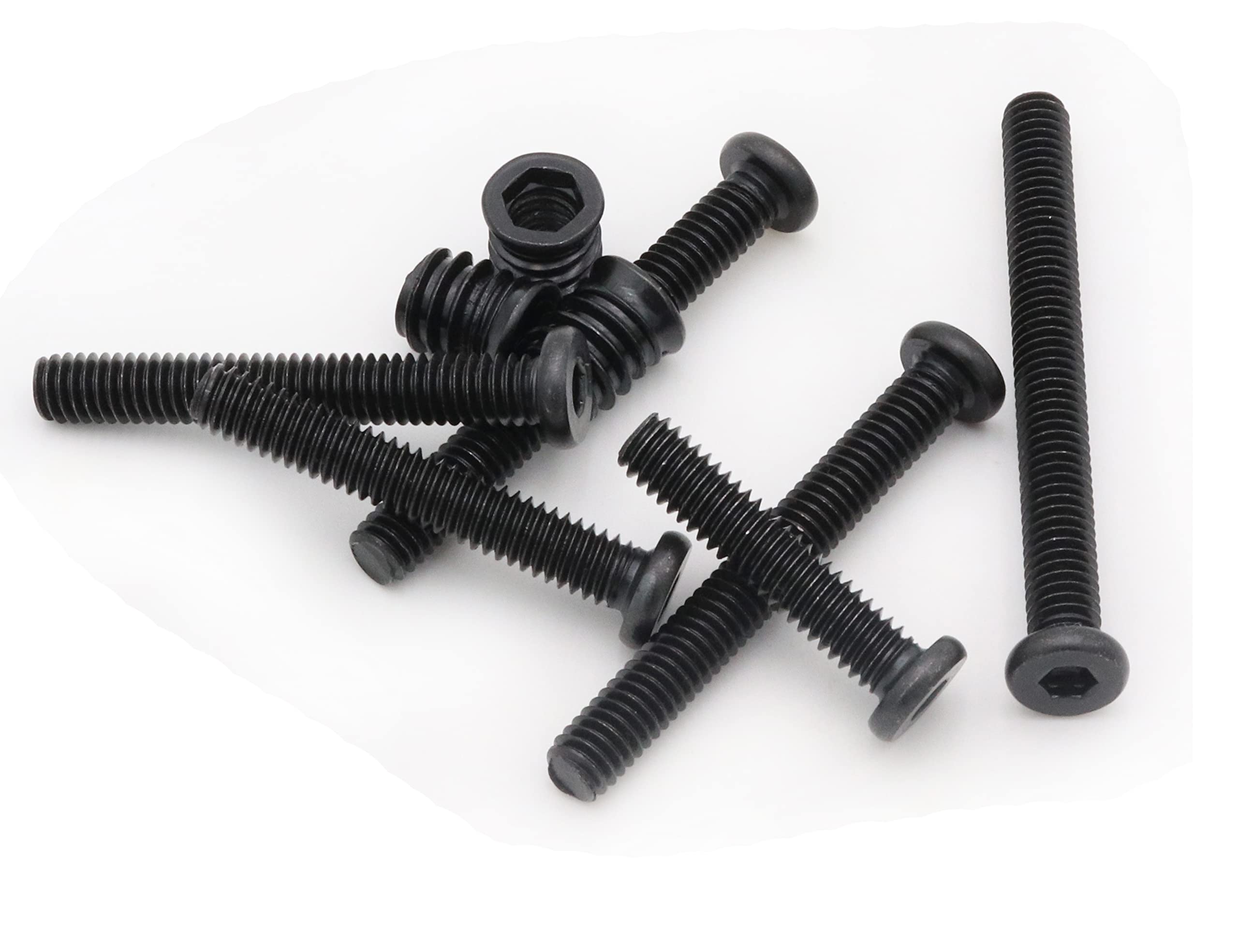 Kit De Tuercas Y Tornillos Para Muebles De Madera - 25 Juegos De 5/16 X 15 Mm - Incluye Pernos De Diferentes Largos - Acero Zincado Amarillo