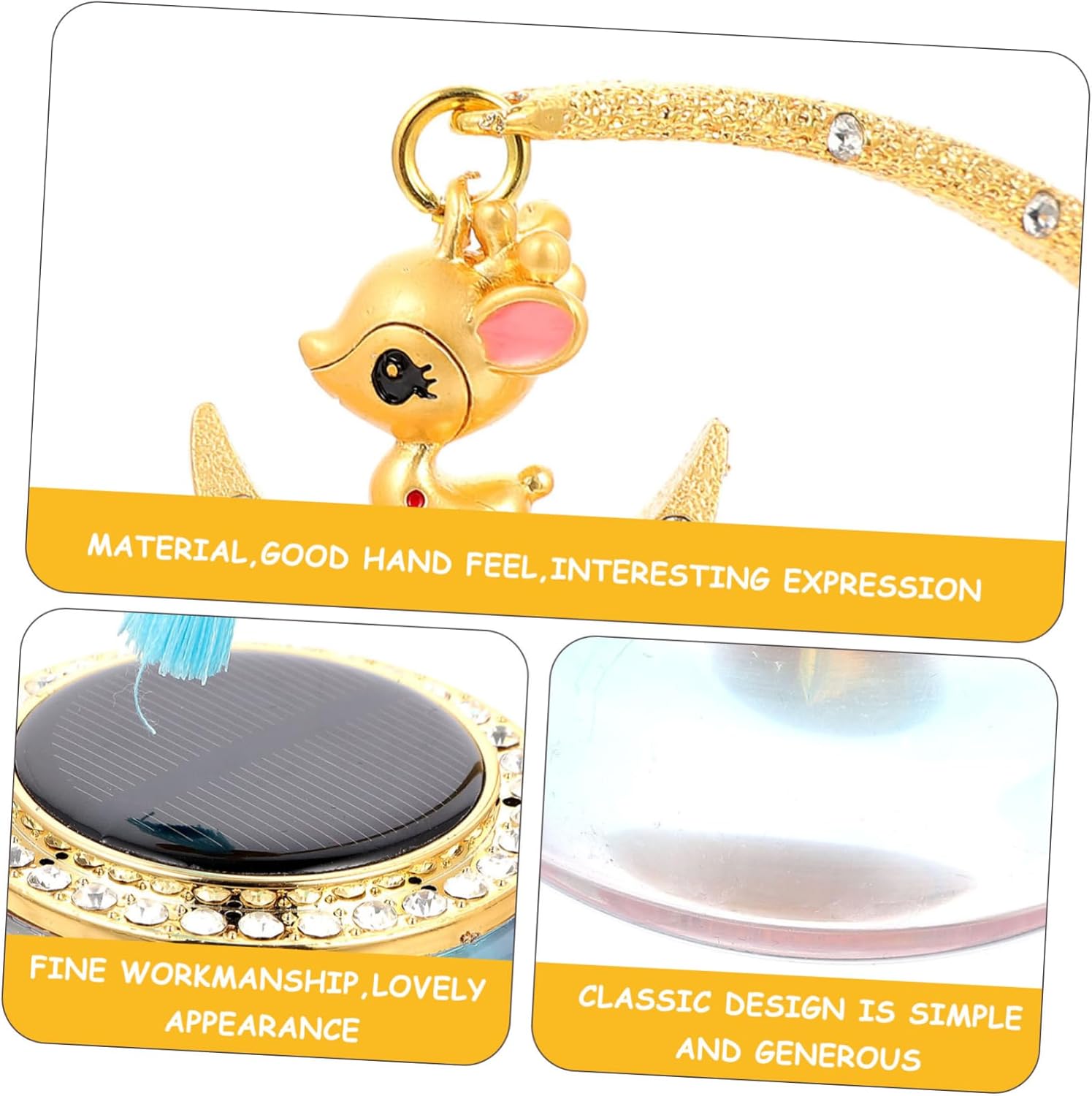 Solar-Powered Car Aroma Diffuser Rotating Goldfish Base Vehicle Air Freshener Ornament for Aromatherapy and Interior Decor