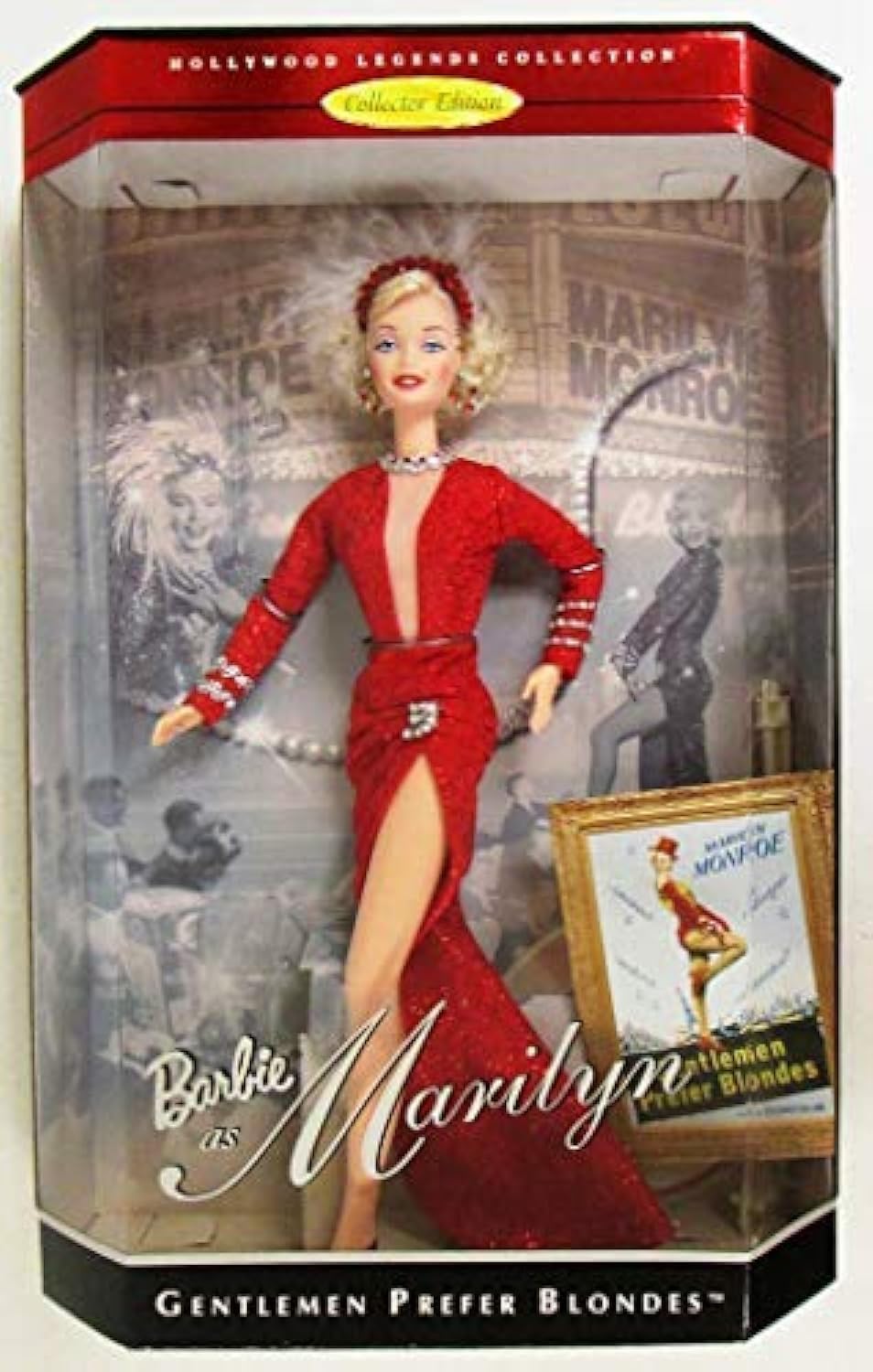 Barbie as Marilyn Monroe in Gentlemen Prefer Blondes Doll