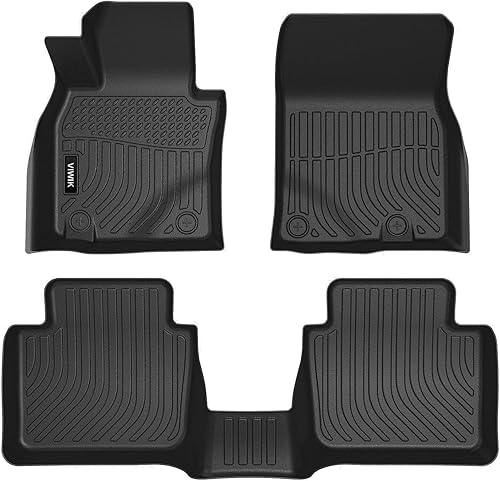 Miniatura 46 de VIWIK - Alfombrillas para Nissan Pathfinder de 7 plazas 2013-2020 / QX60/ JX35 2013 2014-2020, juego completo de alfombrillas de coche