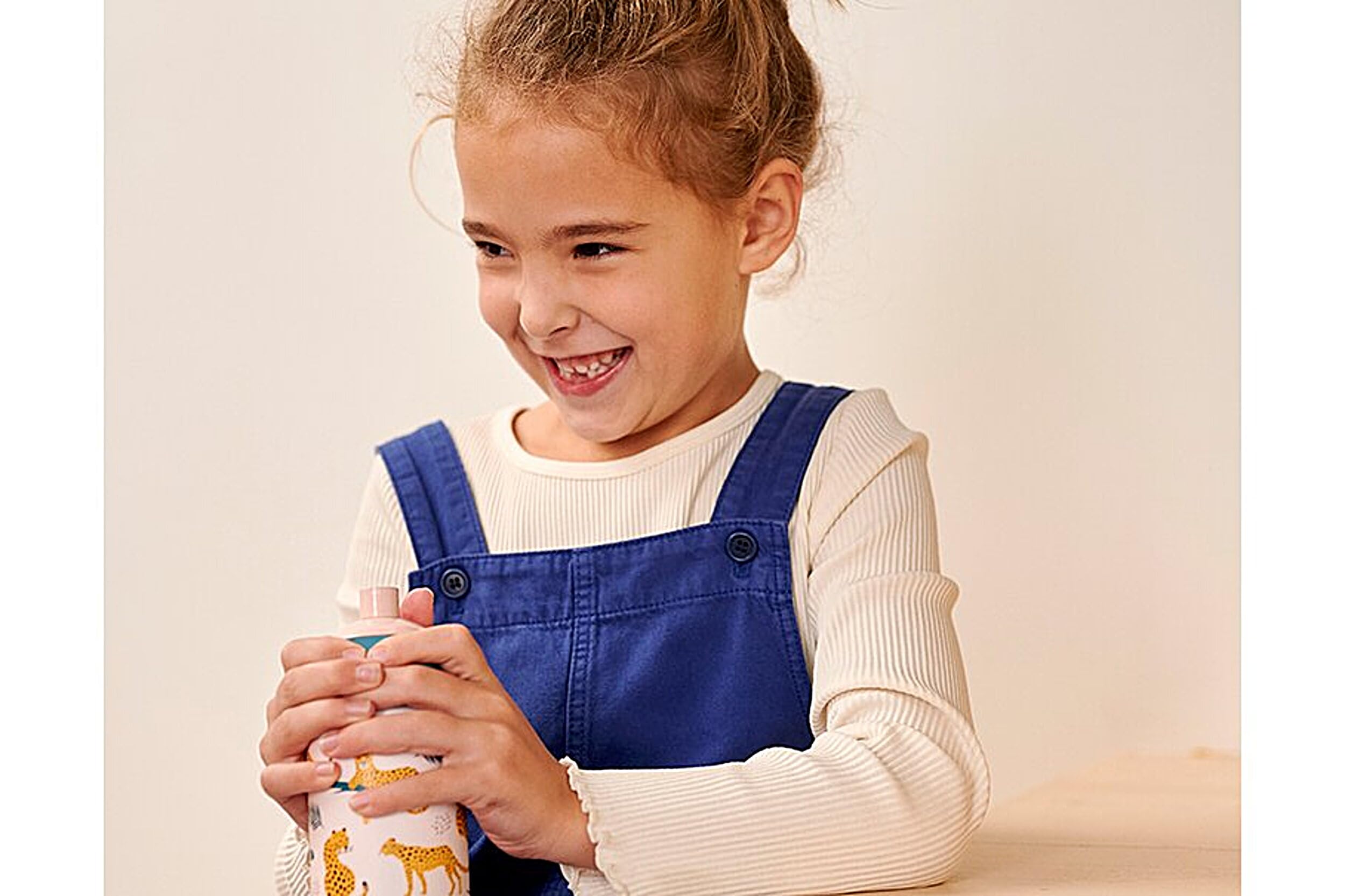 Mepal Zestaw Śniadaniowy dla Dzieci z Butelką na Napoje Typu Pop-Up i Pudełkiem na Lunch, do Szkoły Lub w Podróż, Bez Bpa, 400 Ml + 750 Ml, Dinozaur