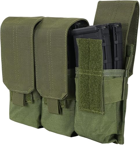 Miniatura 2 de Condor Elite MA58-001 Triple M4 Mag Pouch Olive DRAB