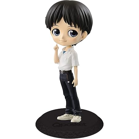 Amazon Co Jp ヱヴァンゲリヲン新劇場版 Q Posket 碇シンジ フィギュア 通常カラーver 全1種 ホビー