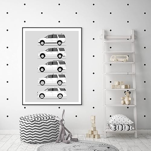 Miniatura 20 de Handmade Poster compatible with Ford Focus RS Generations Print Wall Art Handmade Decor the Ford Focus RS (8x10" Print (Unframed), Satin Paper)