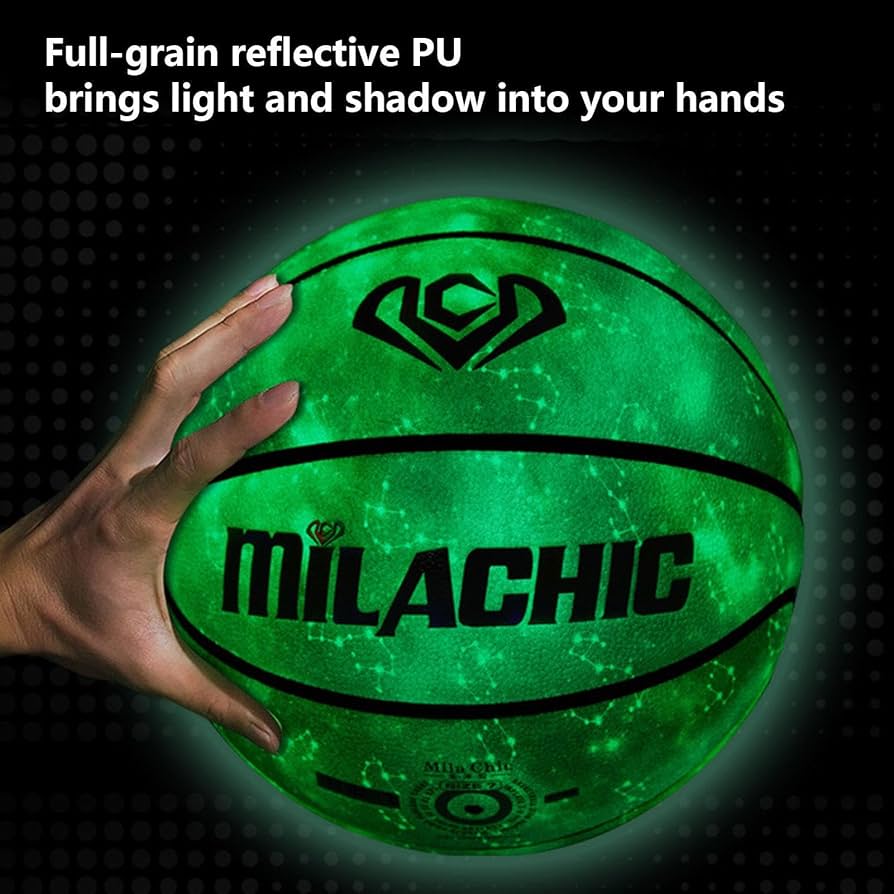 Amazon.co.jp: 暗闇で光るバスケットボール | 光る自発光