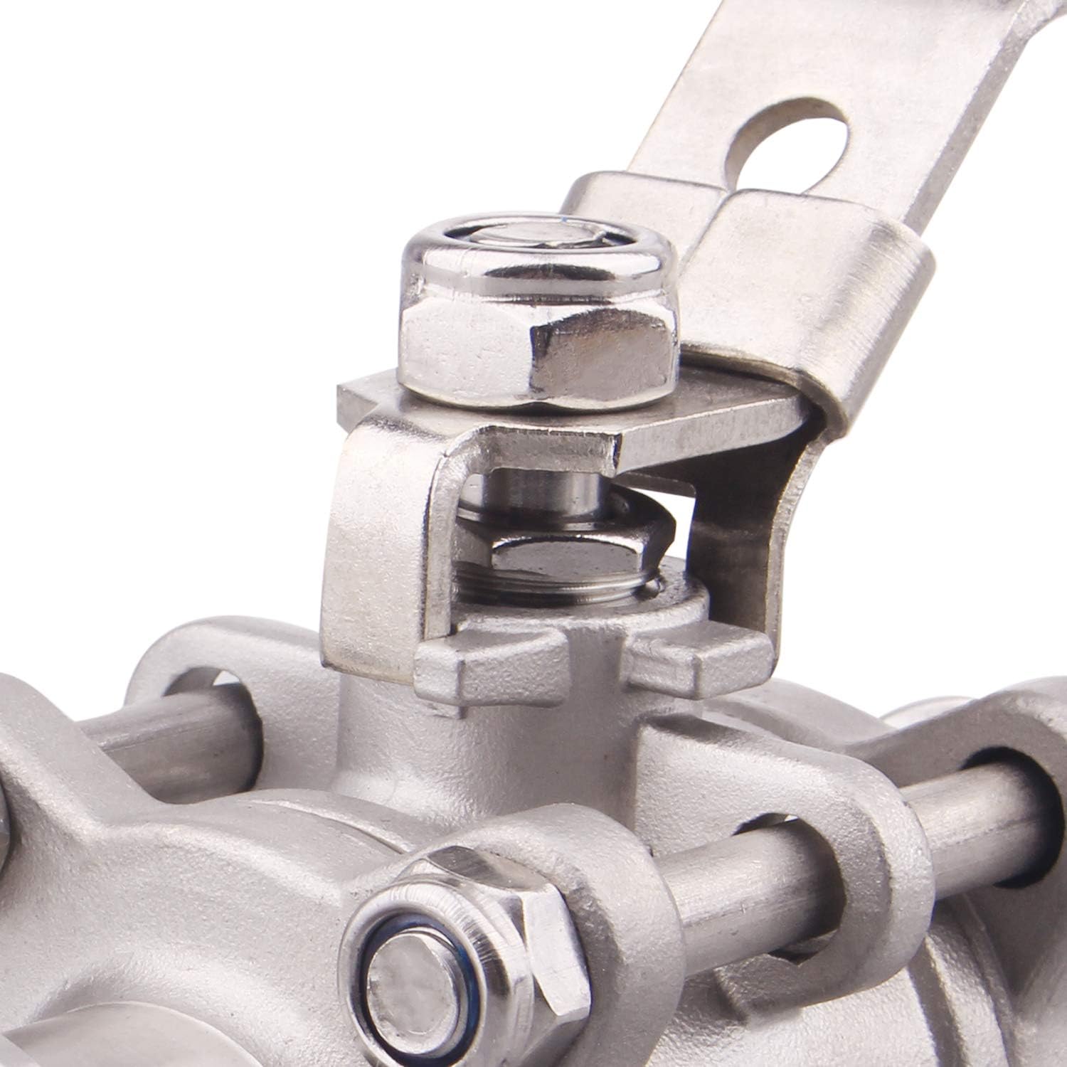 DERNORD Vacuum Ball Valve 304 Stainless Steel Clamp Valve with Locking Device (KF-25)