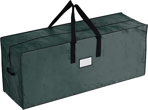 Home Complete Extra Large Storage Bag, Versatile Organizer Bag for Storing Winter Clothes, Beddings, Inflatables, Seasonal Decor and more, Can also be used as Moving Storage 48"L x 15"W x 20"H, Green