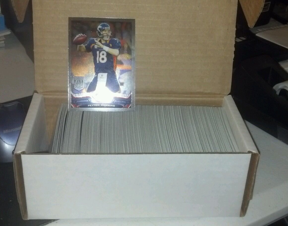Amazon.com: 2013 Topps Chrome Football Complete 220 Card set