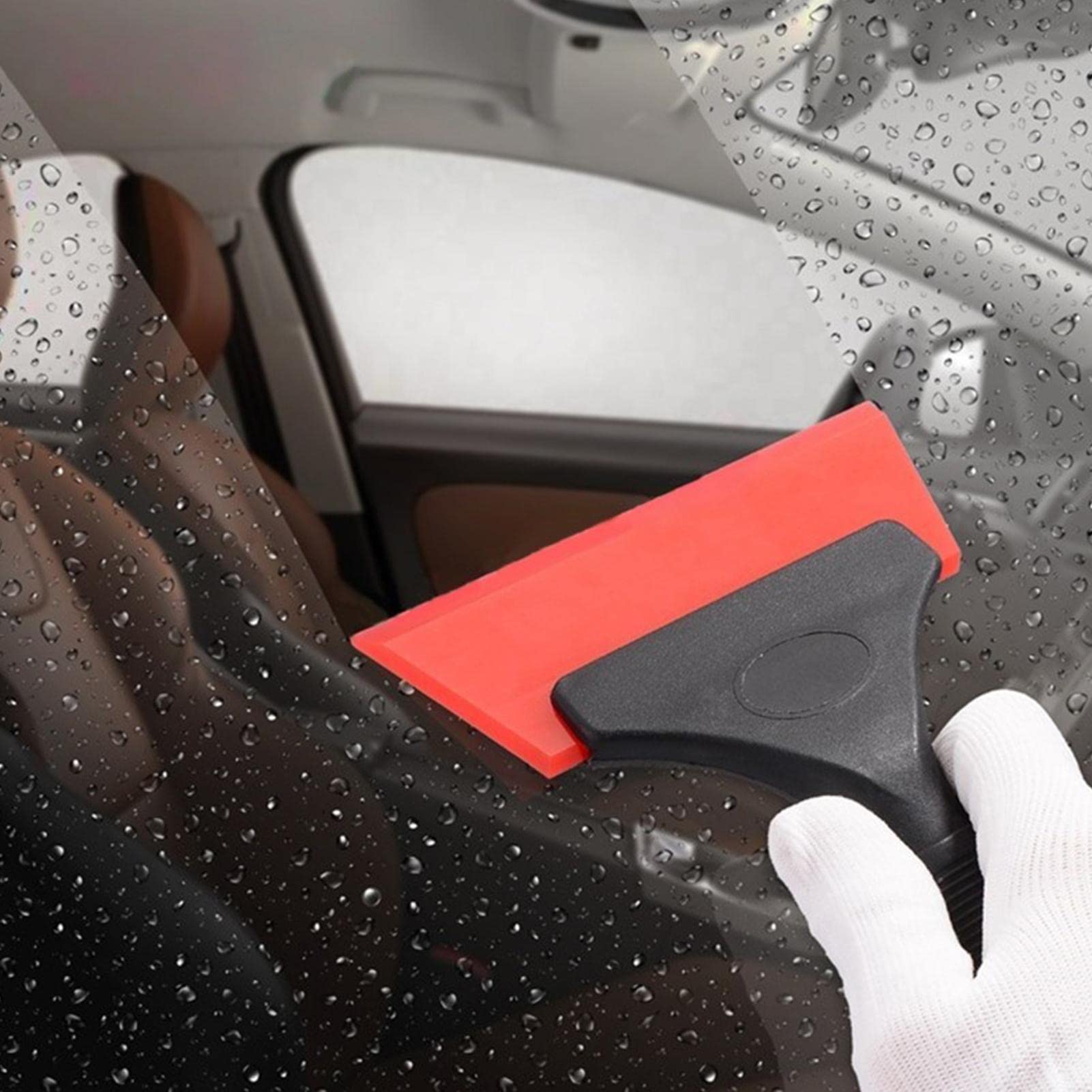 Raclette De Lavage De Vitres, Raclette À Verre,Outil De Grattoir - Mini Raclette Pour Nettoyeur