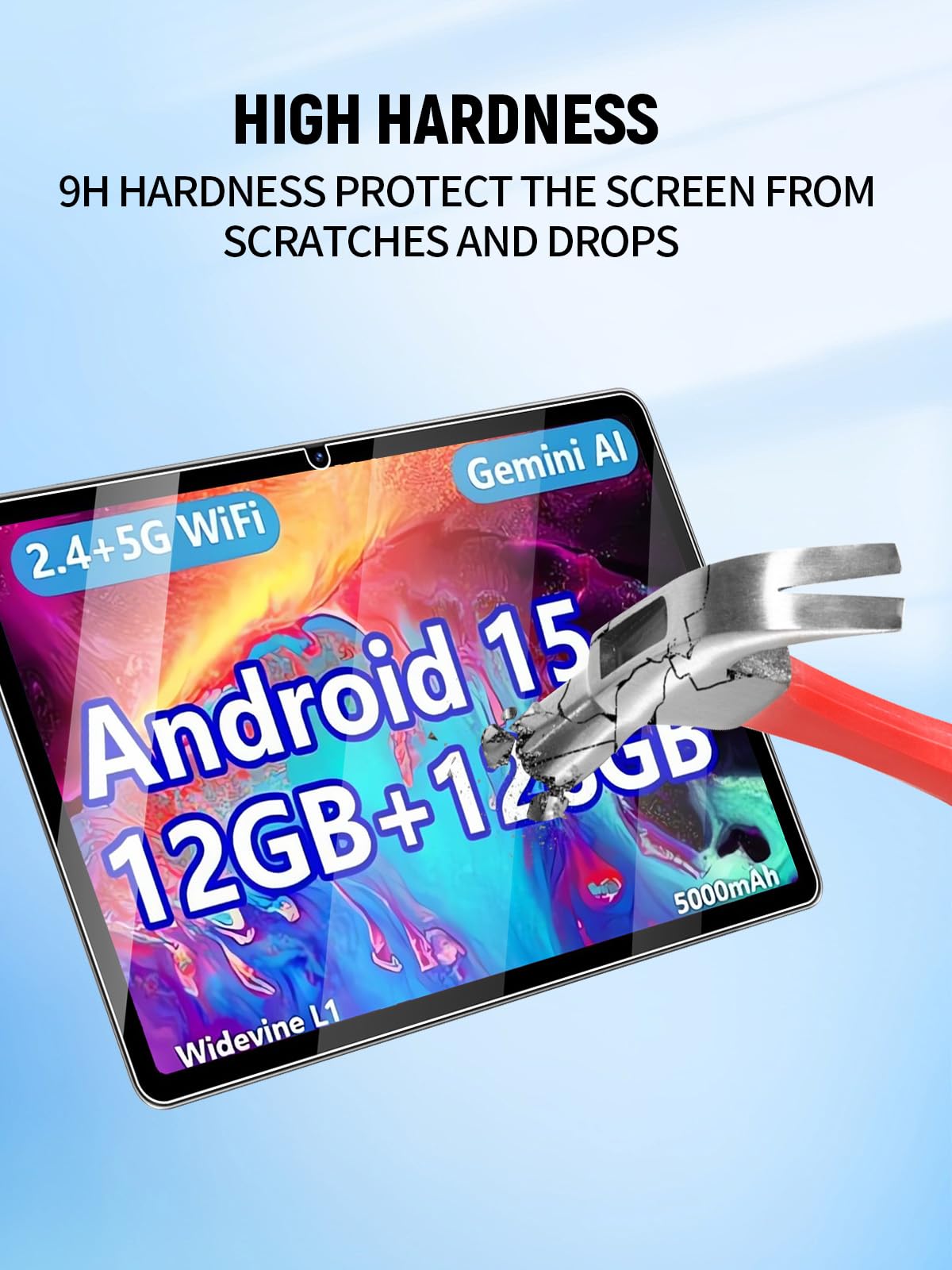 Protection en Verre Fléxible pour HANWEIER Android 10.0 OS