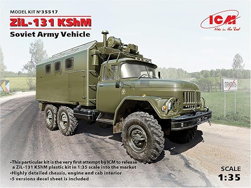 Miniatura 7 de ICM Modelos ZiL-131 KShM Vehículo del Ejército Soviético