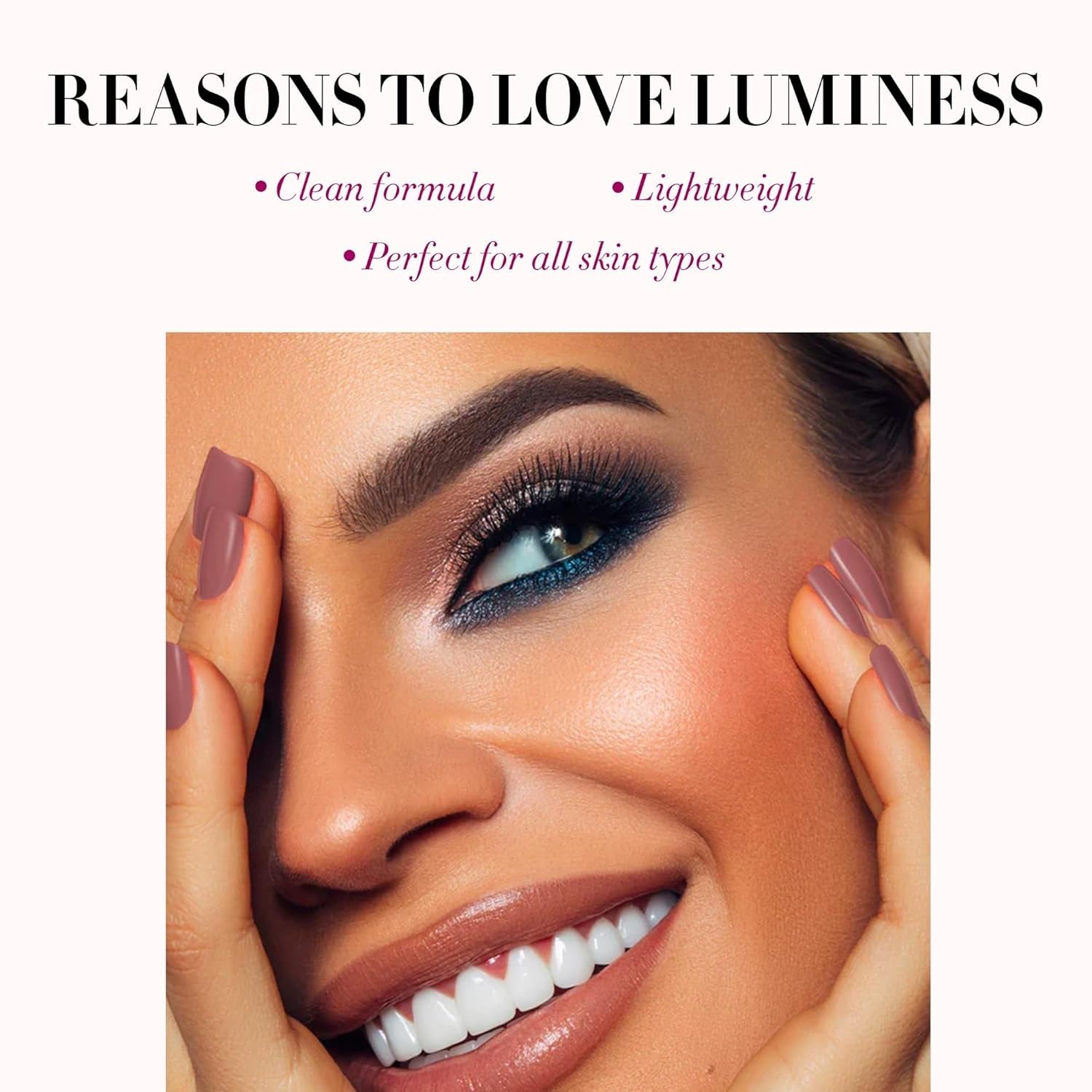 LUMINESS Airbrush Spray Flawless Finish Trio Kit - Hydrating Primer, Blush Mist & Makeup Eraser for Radiant Perfection, 3-Piece Collection to Prime, Enhance & Refresh Your Complexion, All Skin Types - Image 8