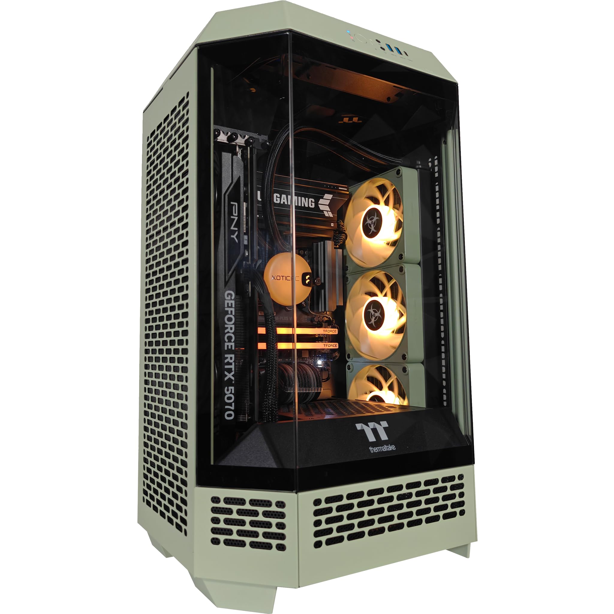Amazon.com: XOTICPC Biohazard Tower Extreme Gaming Desktop, AMD
