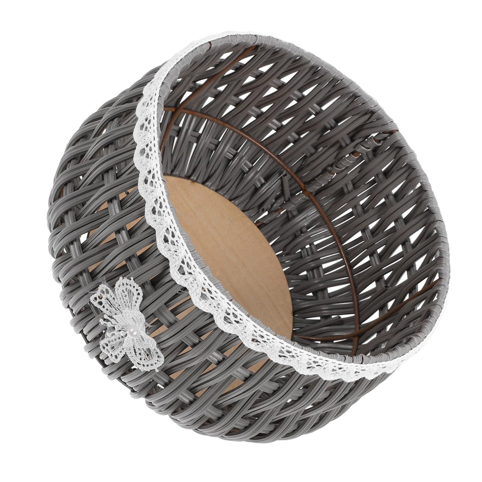 BESPORTBLE 3stücke Rustikaler Geflochtener Pflanzenkorb Für Blumenarrangements Dekorativer Blumentopf Rattan Für Sukkulenten Und Cacteen Perfekter Wohnaccessoire Für Stil
